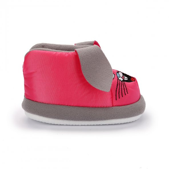 Kiko Kids Mrt Tavşanlı Okul Kreş Erkek/Kız Çocuk Ev Botu Panduf Fuşya - 4