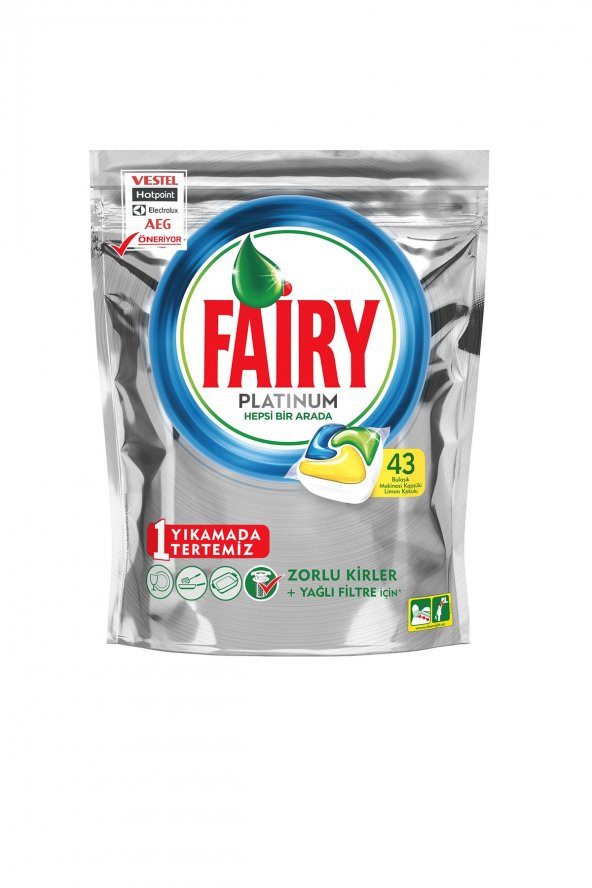 Fairy Platinum Bulaşık Deterjanı 43 lü