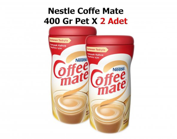 Nestle Coffe Mate 400 Gr Pet X 2 Adet
