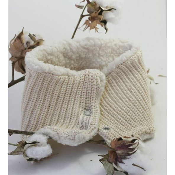 Organic Bonny Baby Ekru Boyunluk - 2