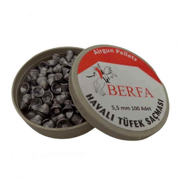 BERFA HAVALI 5.5 MM TÜ-FEK SAÇMASI - 1