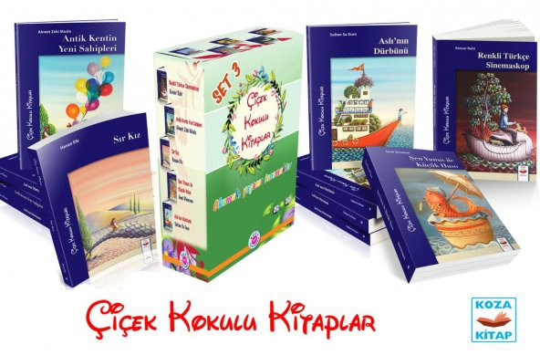 Koza Yayın ÇİÇEK KOKULU KİTAPLAR SET 3 (5 KİTAP)