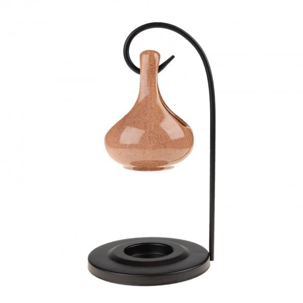 METAL STANDLI DAMLA TASARIMLI SERAMİK BUHURDANLIK - 3