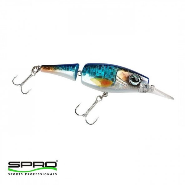 D. SPRO PIKEFIGHTER JR-DD JOINTED Blue Shiner