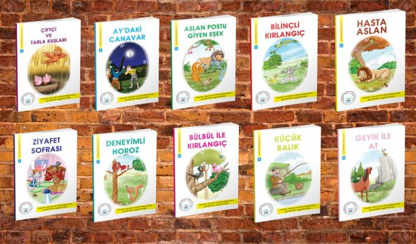 Koza Yayın La Fontaine Masalları Dizisi (10 Kitap)