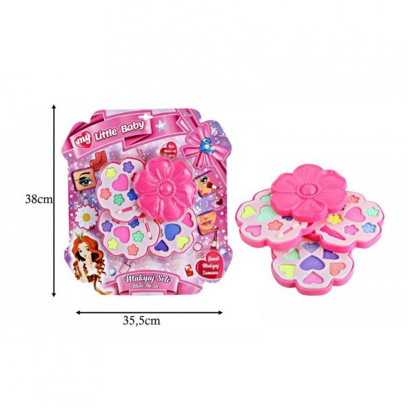 LİMON MY LITTLE BABY PAPATYA KARTELA ÜÇLÜ MAKYAJ LMN073