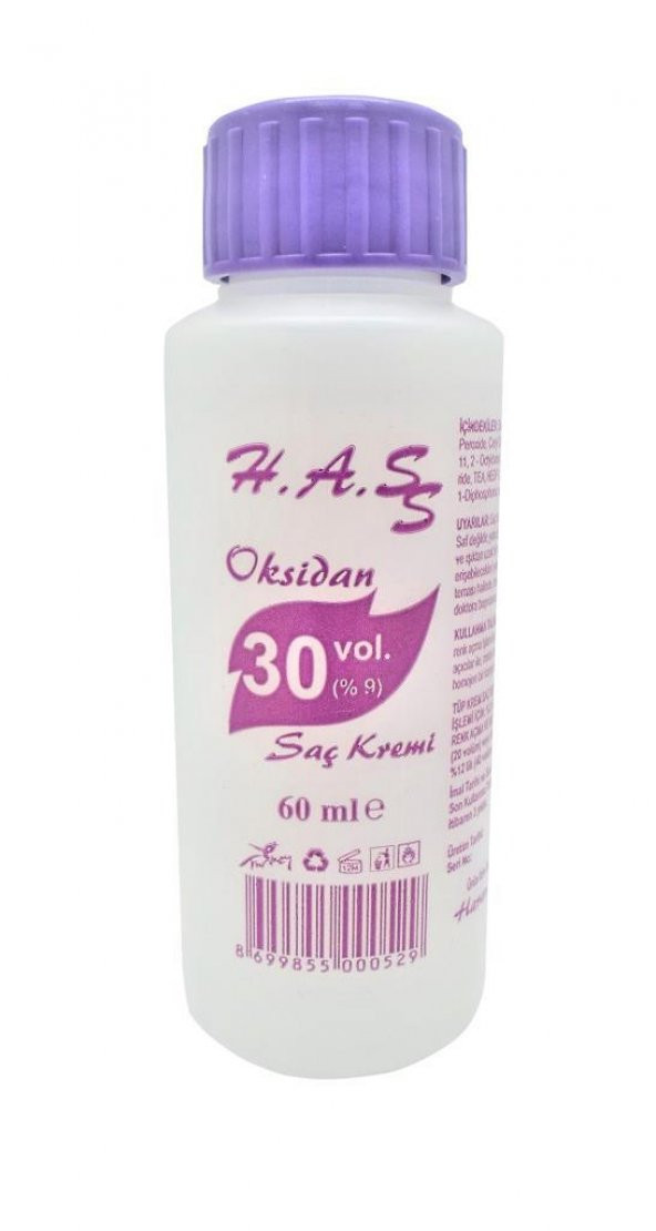 H.A.SS Oksidan 60 Ml. + Lilafix Saç Boyası 60 Ml. Bal Karameli-8/35 (2şer Adet) - Resim 3