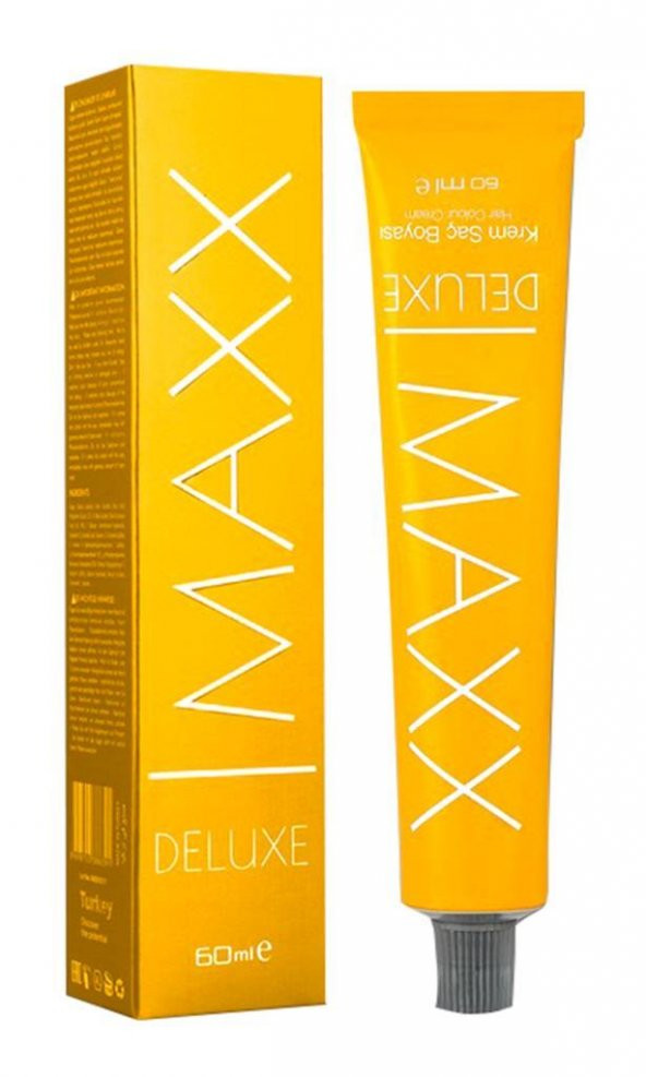 H.A.SS Oksidan 60 Ml. + Maxx Deluxe Saç Boyası 60 Ml. Açık Kumral-8/0 (3er Adet) - 2