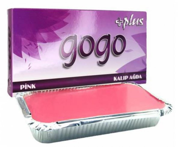 GOGO Plus Kalıp Ağda 380 Gr. Pembe-Pudralı-Hassas Ciltler