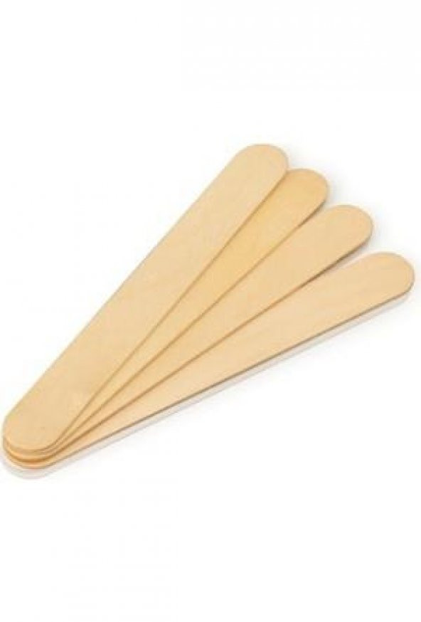 Elbe Naturel Abeslang Spatula 100 Adet (Ağda Spatulası) - 2