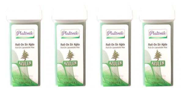 Platonik Kartuş Ağda Yeşil Azulen 100 Ml. (4 Adet)