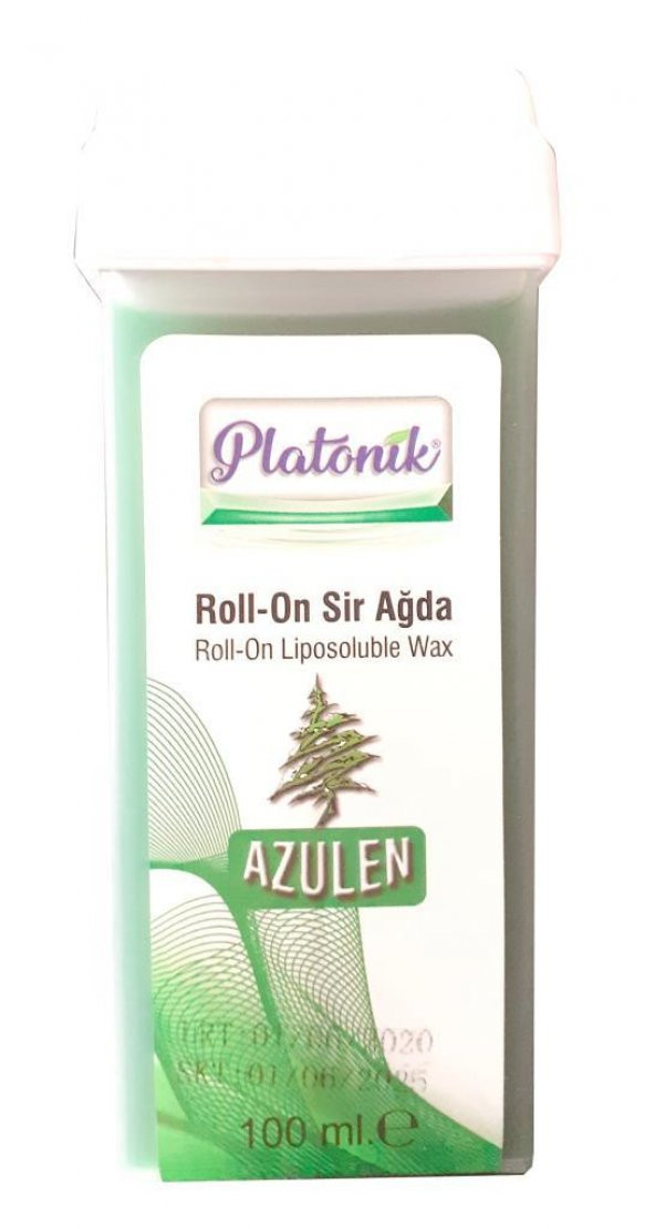 Platonik Kartuş Ağda Yeşil Azulen 100 Ml. (4 Adet) - 2