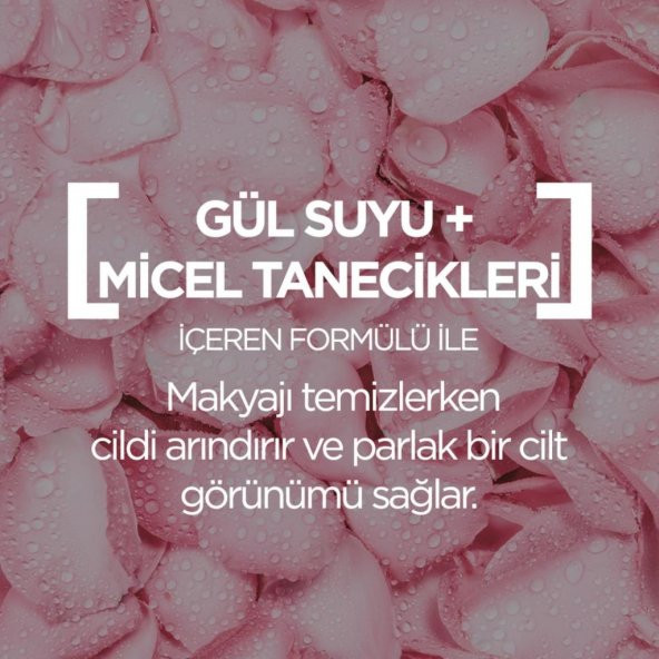 Garnier Micellar Gül Suyu Kusursuz Makyaj Temizleme  Işıltı 400 Ml - 2