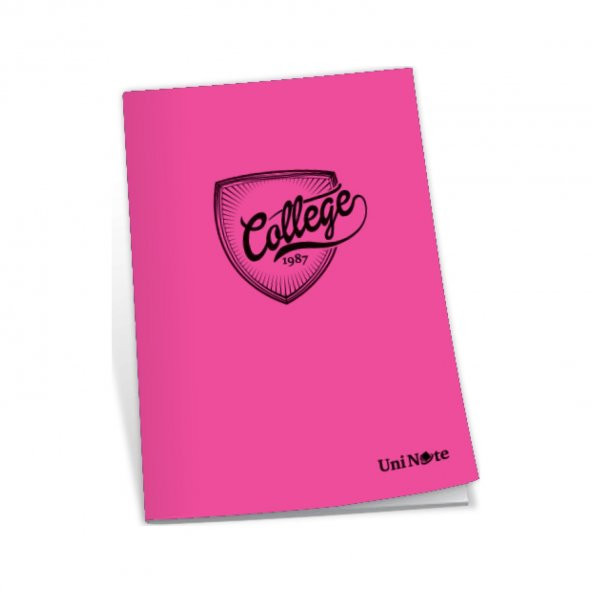 Çınar College Dikişli PP Kapak Çizgili Defter 21 cm x 29.7 cm 80 Yaprak