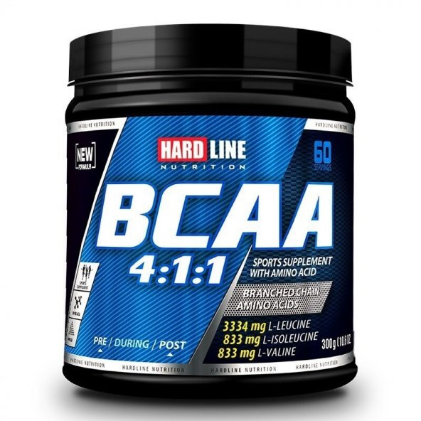 Hardline 4:1:1 BCAA 300 Gr