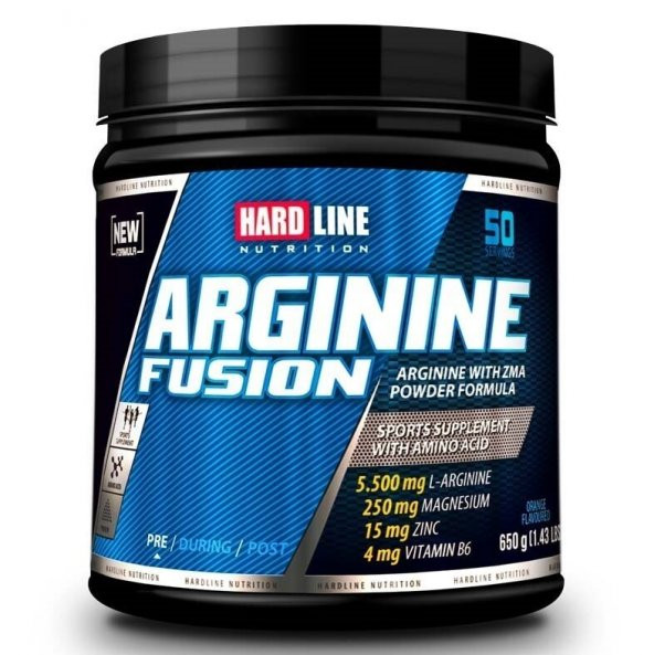 Hardline Arginine Fusion 650 Gr (HIZLI KARGO)