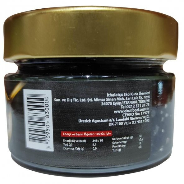 FISH&MORE Siyah Balık Yumurtası 100 G - 3