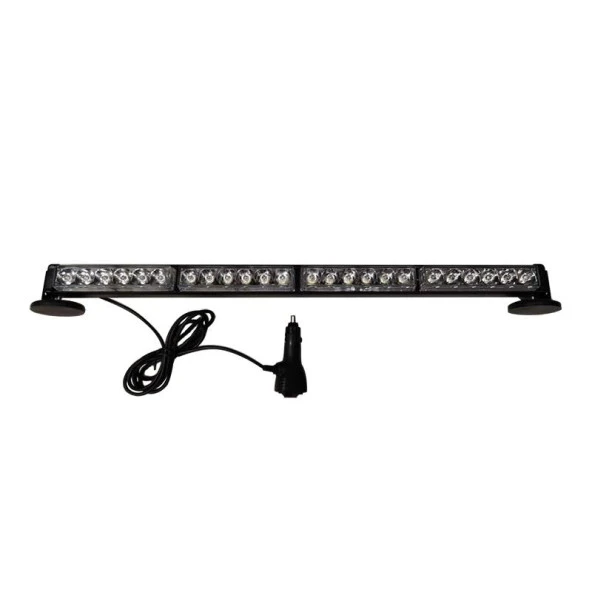 Space 4lü Tepe Çakar Lamba Mıknatıslı 12-24v Sarı-Sarı 59cm / LAPA117