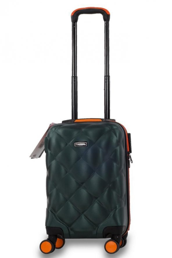 Fossil 1117 MV6913 ABS Küçük Kabin Boy Valiz  Siyah - 4