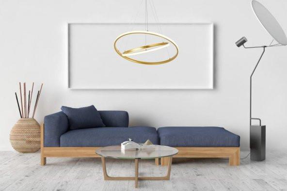 Eray Aydınlatma 2002-2 30-40 Sarı Led Avize - 2