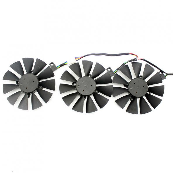 T129215SU soğutucu Fan ASUS Strix RX480 RX 580 GTX 980Ti R9 390