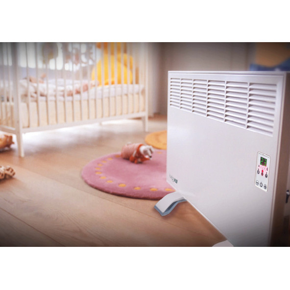 İvigo EPK4550E05B Beyaz 500 W Dijital Konvektör Isıtıcı AYAKLI