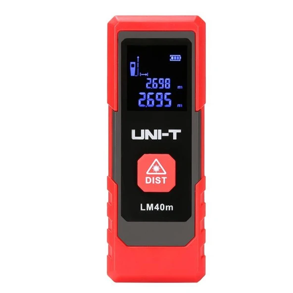 Uni-T LM 40M 40 Metre Lazermetre Mesafe Ölçer Lazer Metre