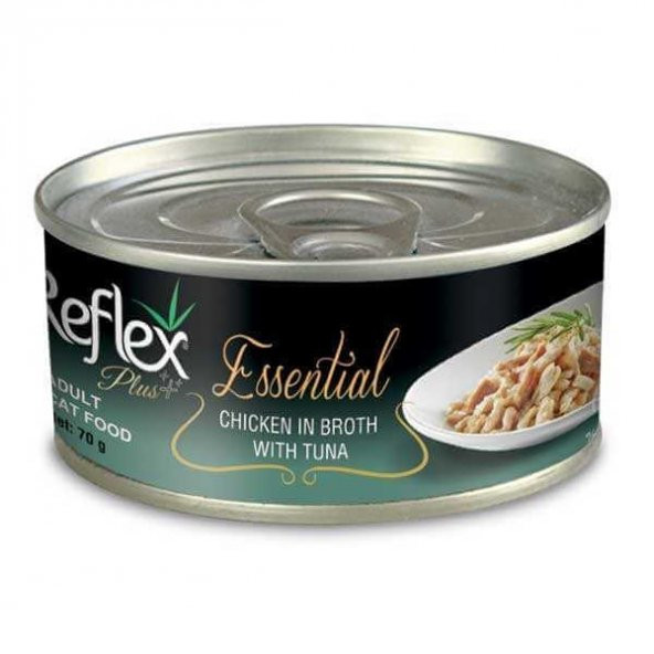 Reflex Plus Essential Tavuklu ve Ton Balıklı Kedi Konservesi 70gr