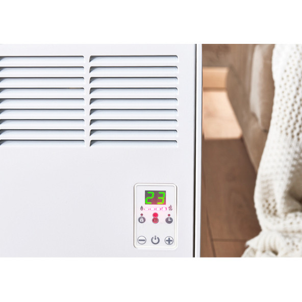 İvigo EPK4570E10B BEYAZ 1000 W Dijital Konvektör Isıtıcı AYAKLI - 4