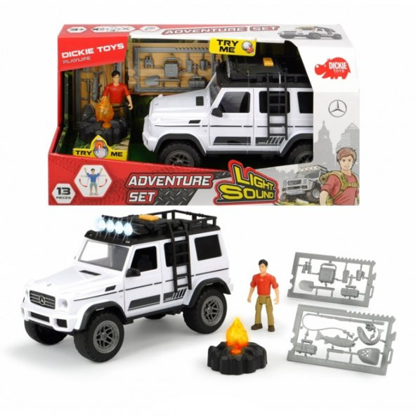 835002 Dickie, Sesli ve Işıklı Macera Oyun Seti 23 cm - 9