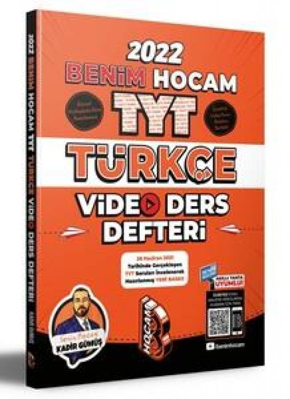 TYT Türkçe Video Ders Notları Benim Hocam Yayınları