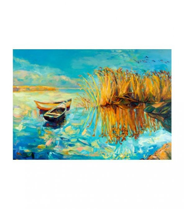 Afternoon 6 Parça Kanvas Tablo 180x90 Cm - 5