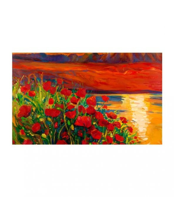 Sunrise 5 Parça Kanvas Tablo 135X85 Cm