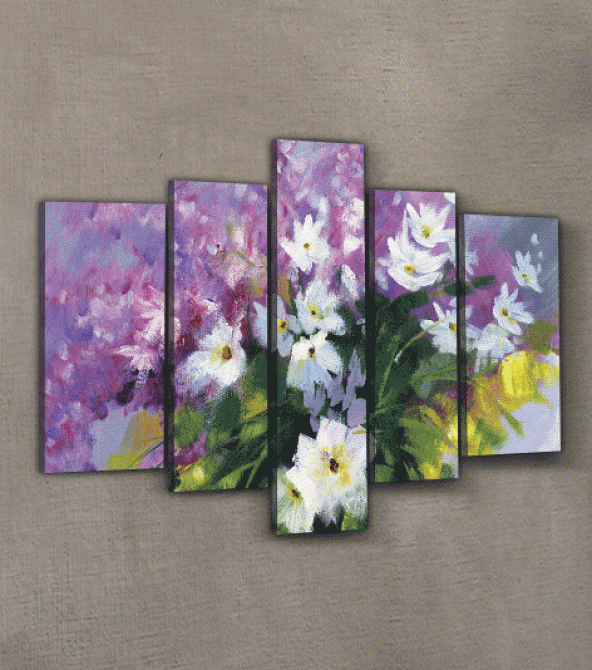 Best Thing 5 Parça Kanvas Tablo 135X85 Cm - 2