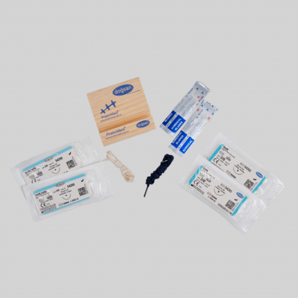 Tıp - Veteriner Hekimliği Dikiş, Ligatür Eğitim Pedi - PraticMed - 5