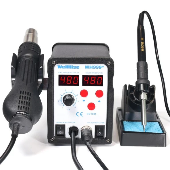 WellHise WH 999+ Sıcak Hava Üflemeli Havya İstasyonu - 2