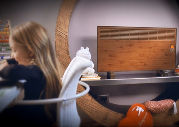 İvigo EPK4590E25A Ahşap Desen 2500 W Dijital Konvektör Isıtıcı AYAKLI - 3