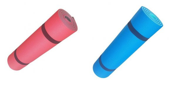 Pilates ve Yoga Matı İkili Set