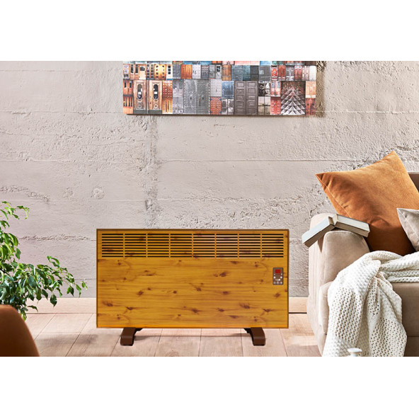 İvigo EPK4590E25A Ahşap Desen 2500 W Dijital Konvektör Isıtıcı AYAKLI - 5