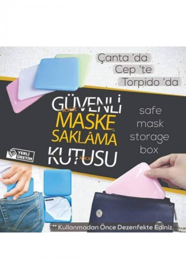 DOSSO PLASTİK MASKE SAKLAMA KABI - 2