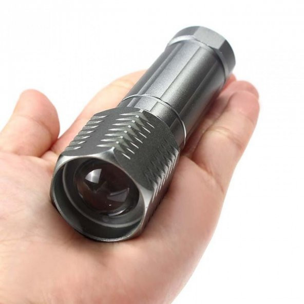 Watton WT-094 Küçük Güçlü Zoomlu EL Feneri - 4