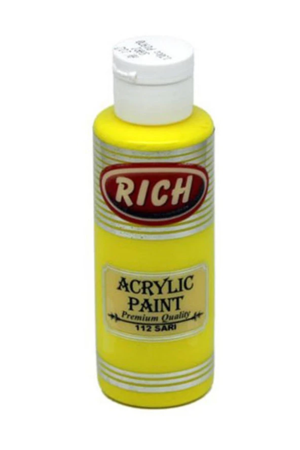 Rıch Akrilik Boya 120 CC Sarı 120-112