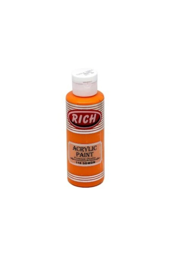 Rich Akrilik Boya Master 120 CC Somon Akrilik Boya