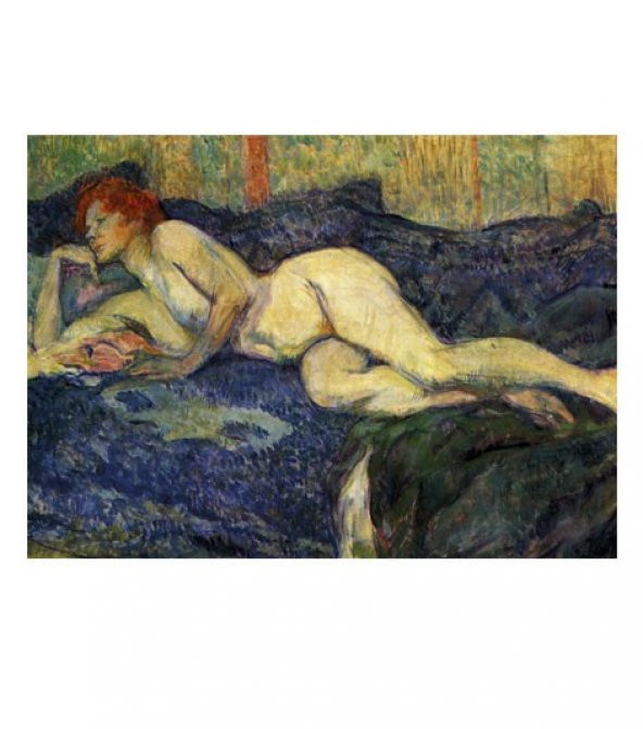 Nu Couche Naked Lying 50x70 cm