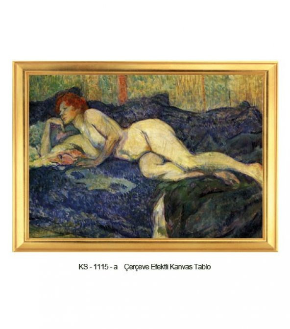 Nu Couche Naked Lying 50x70 cm - 4