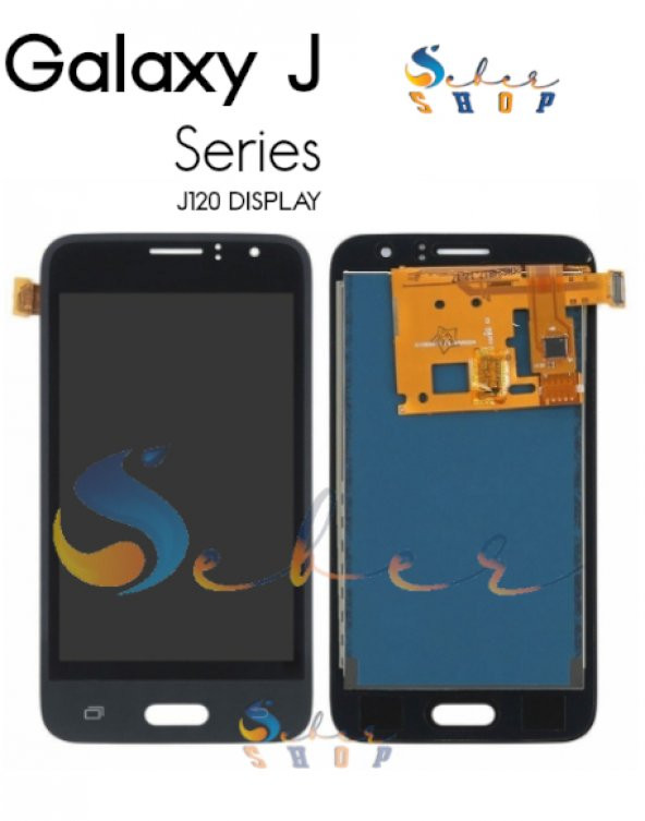 Samsung Galaxy J1 J120 2016 Lcd Ekran Revize / Siyah