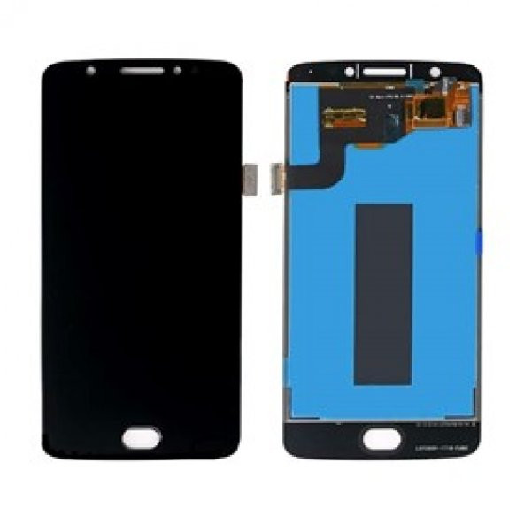 Motorola E4 Lcd Dokunmatik Ekran / Siyah