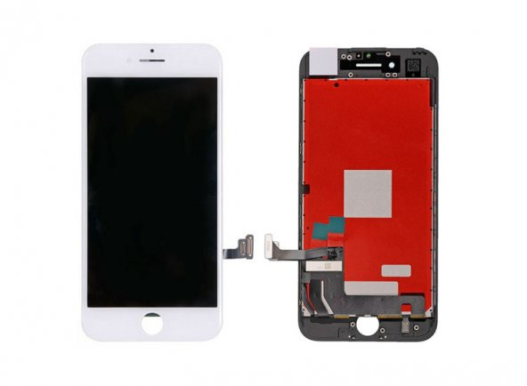 apple iphone 7 LCD Dokunmatik Ekran A Kalite Copy / Beyaz + tamir seti