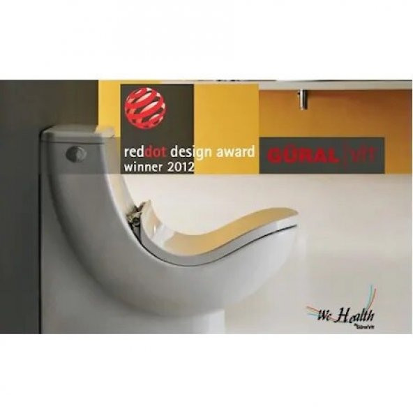 GÜRAL WC HEALTH KLOZET + SOFT KAPAK + İÇ TAKIM - Resim 3