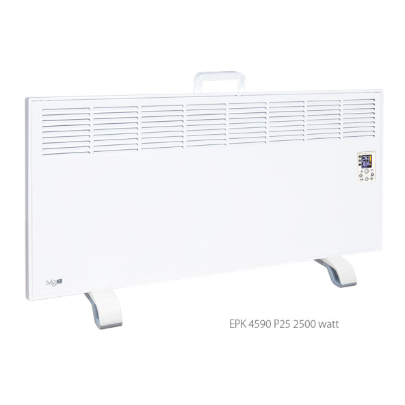 İVİGO Profesyonel 2500 Watt Kumandalı Elektrikli Konvektör Isıtıcı AYAKLI / Beyaz - 4